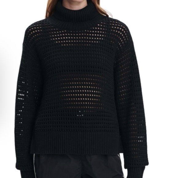 Varley Sweaters - Varley Jody Zip Hem Relaxed Rollneck Sweater